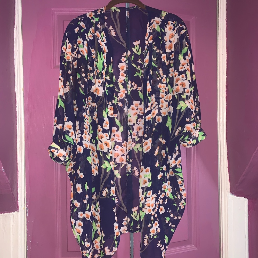 Japanese Inspired Hand Stitched Kimono